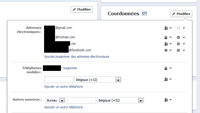 Comment Cacher Votre Adresse Facebook Com De Votre Profil Facebook