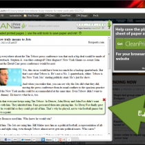 Économiser du papier en imprimant des pages web avec CleanPrint