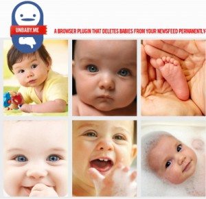 Remplacer les photos de bébés sur Facebook par d'autre photos