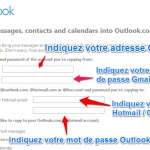 De Gmail à Outlook.com: migration des emails