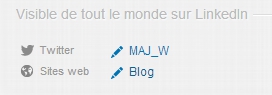 Affichage par défaut de votre blog sur LinkedIn