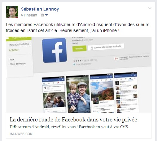 Une checklist pour customiser vos publications sur Facebook