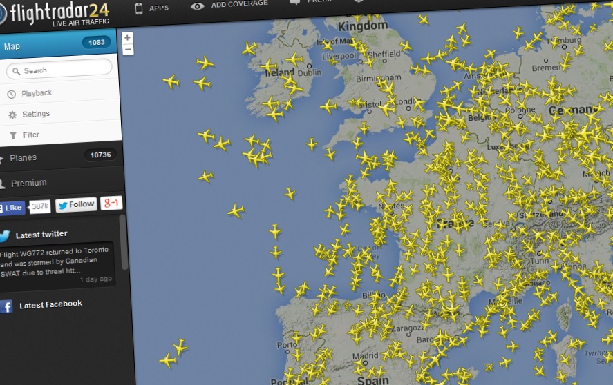 Ce que les médias ne vous ont pas expliqué sur Flightradar24