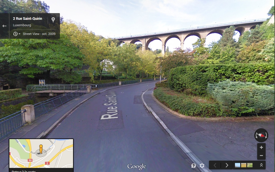 Google Streetview arrive enfin au Luxembourg