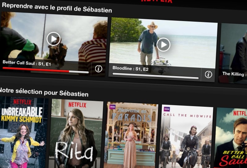 Netflix: comment supprimer vos séries / films en cours de lecture