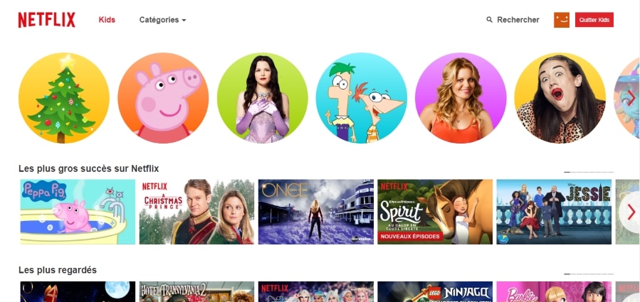 Contrôle parental de Netflix