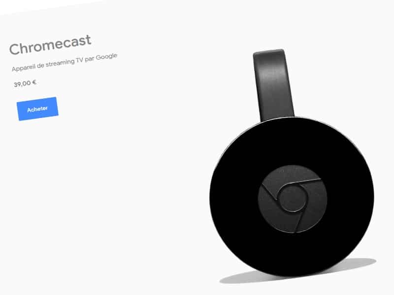 Google Chromecase pour se connecter à Netflix