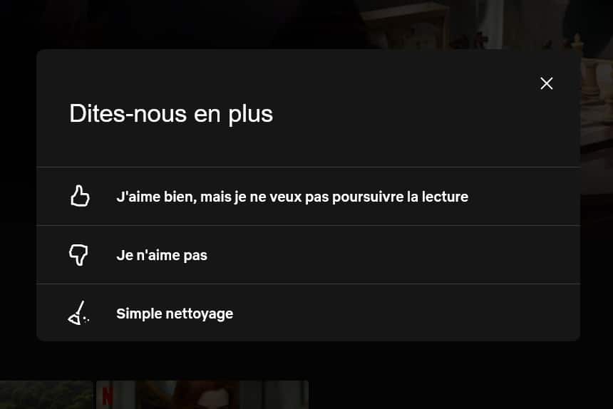 Pourquoi retirez vous ce titre de "Reprendre la lecture" ?